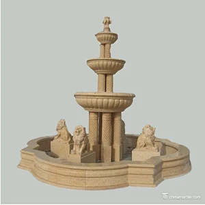 horse fountain/large water fountain/waterfall water fountain