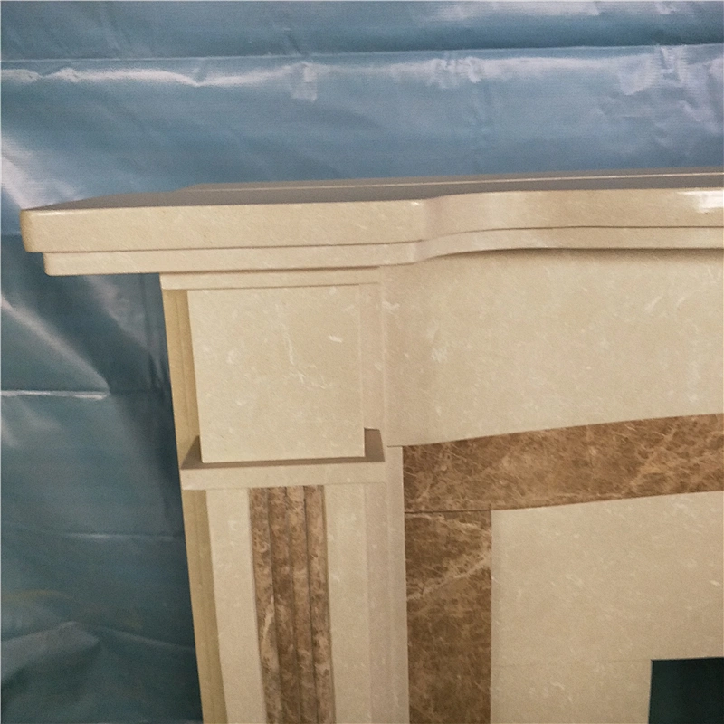 Modern Indoor Decorative Stone Fireplace /natural marble fireplace