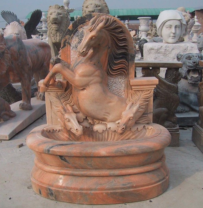 horse head wall fountain/horse fountain horse