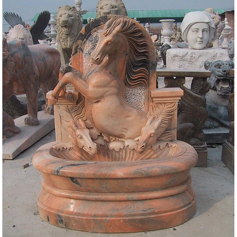 horse head wall fountain/horse fountain horse