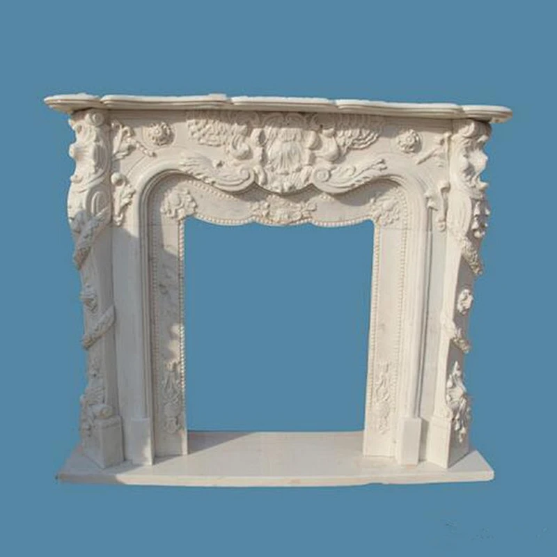 Classic Fireplace Mantels/marble fireplace surrouns