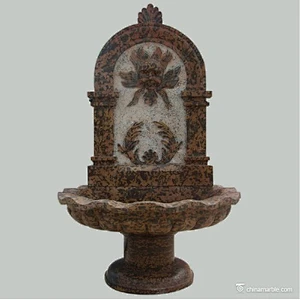stone boy fountain garden outdoor/water wall fountain garden