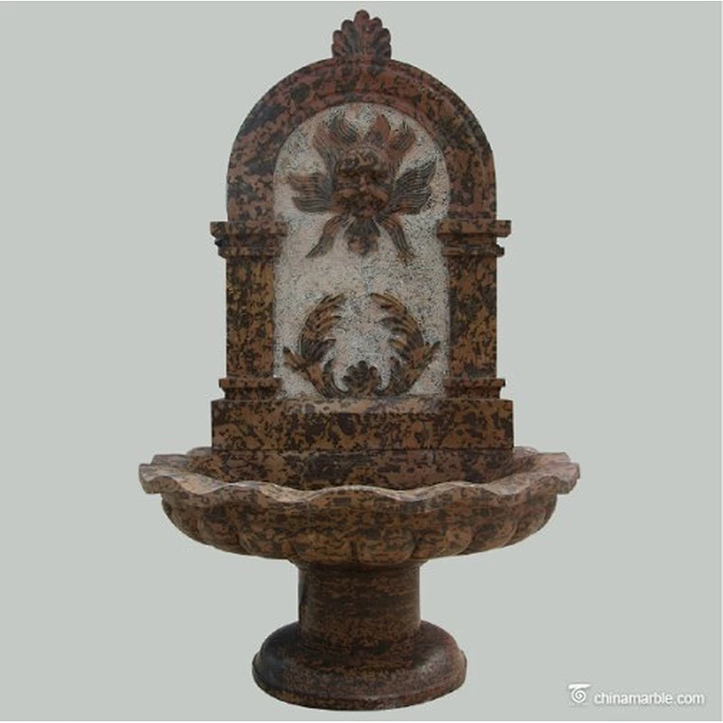 stone boy fountain garden outdoor/water wall fountain garden