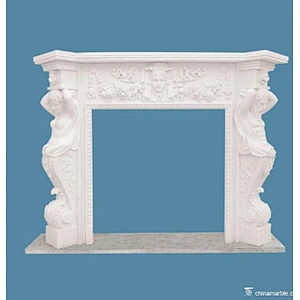 stone fireplace mantel/fireplace shelves/fireplace mantel marble
