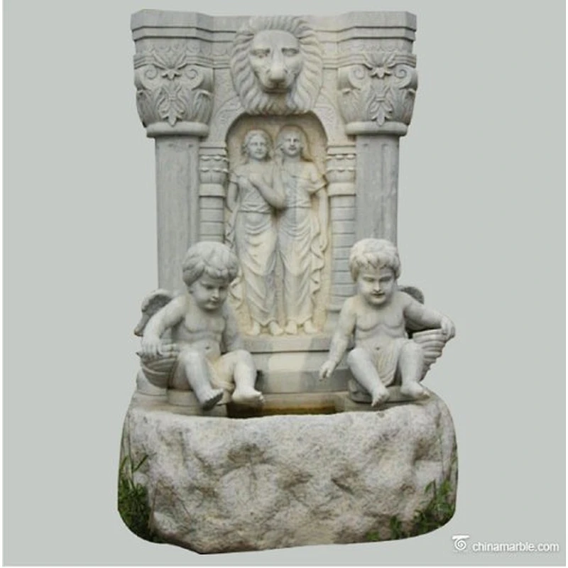 wall fountain lion head water fountain/outdoor water fountains