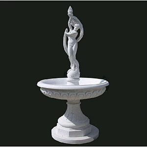 outdoor waterfall fountain/nude girl garden fountain/french garden fountains