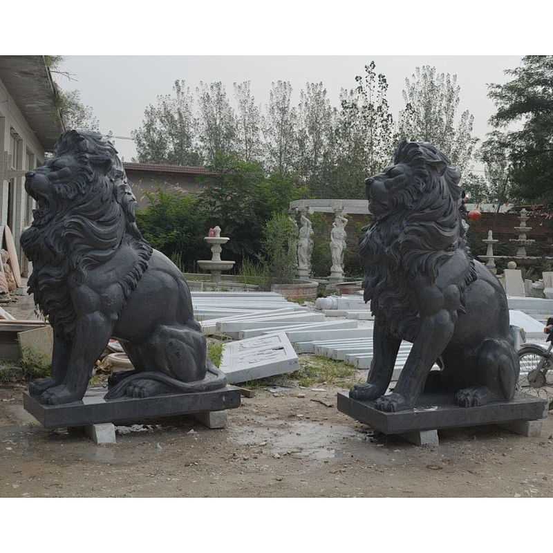 garden decoration lion statue/stone lion statue for sale/sculpture marble lion