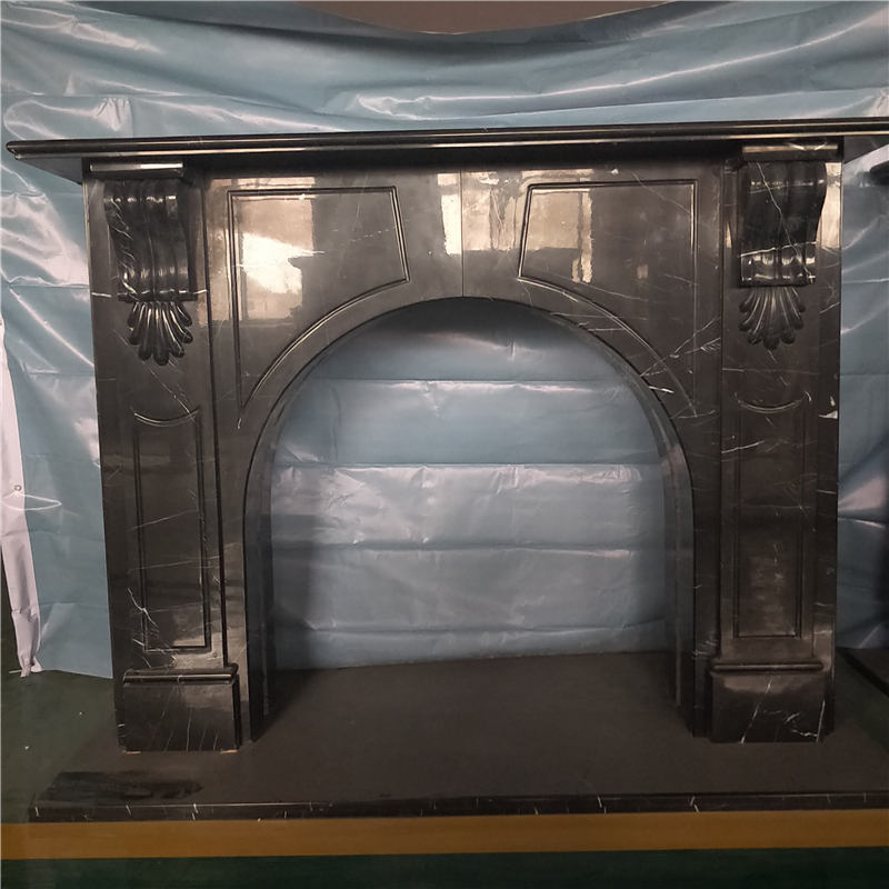 Indoor Large Marble Fireplaces Surround Design/natural marble mantles