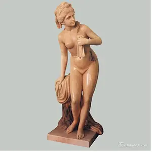 beautiful girl statue/marble statue of beautiful girl/winged angel statue