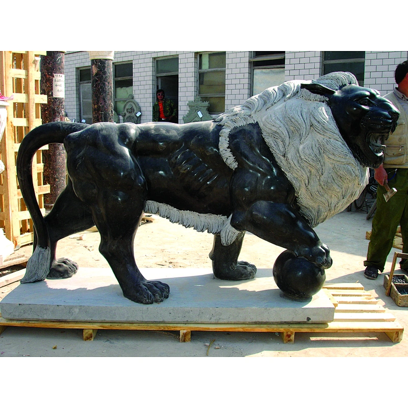 garden decoration lion statue/stone lion statue for sale/sculpture marble lion