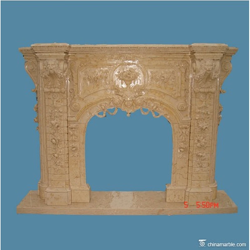 fireplace surround marble/stone fireplace mantel/white marble fireplace