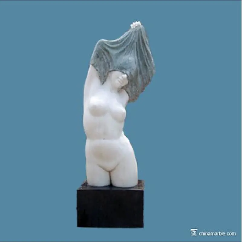 nude woman stone marble sculpture/lady sculpture/abstract art sculpture