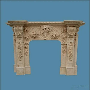 Wholesale Cheap Freestanding Marble Fireplace Mantel