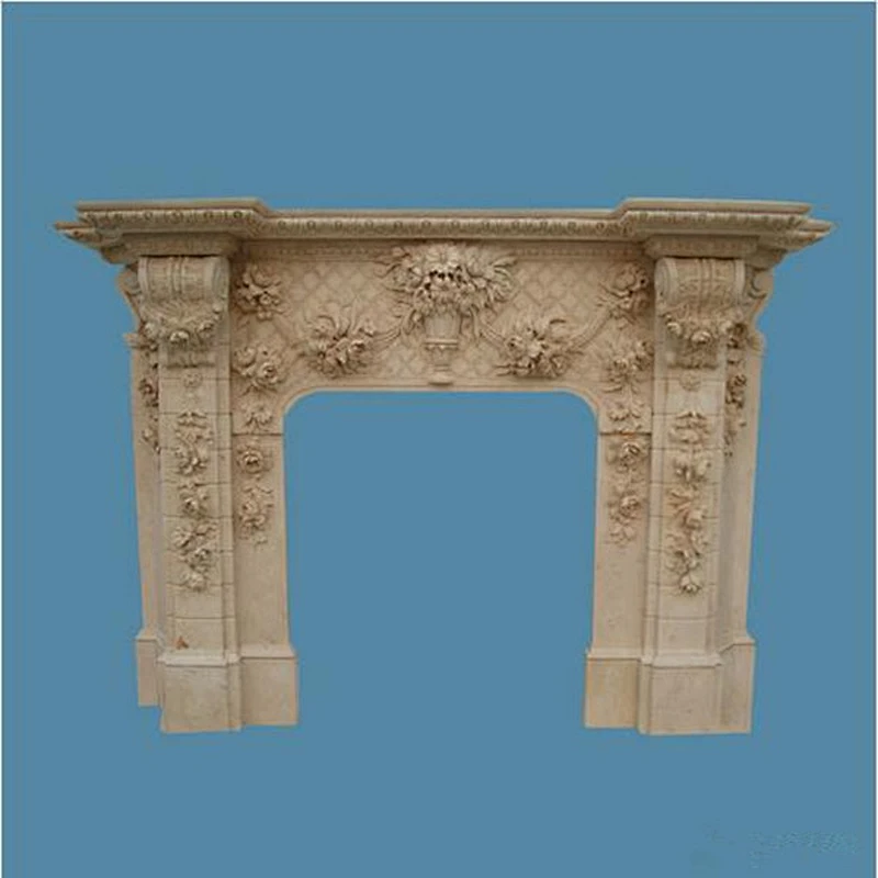 Wholesale Cheap Freestanding Marble Fireplace Mantel