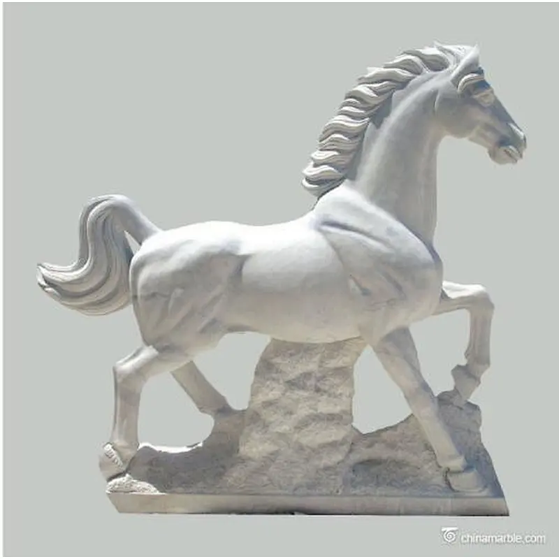 Horse Sculpture/Antique Horse Statue/marble animal statues