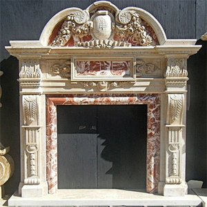 Antique Cantera Stone Fireplace Mantels For Sale/marble firplace shelft