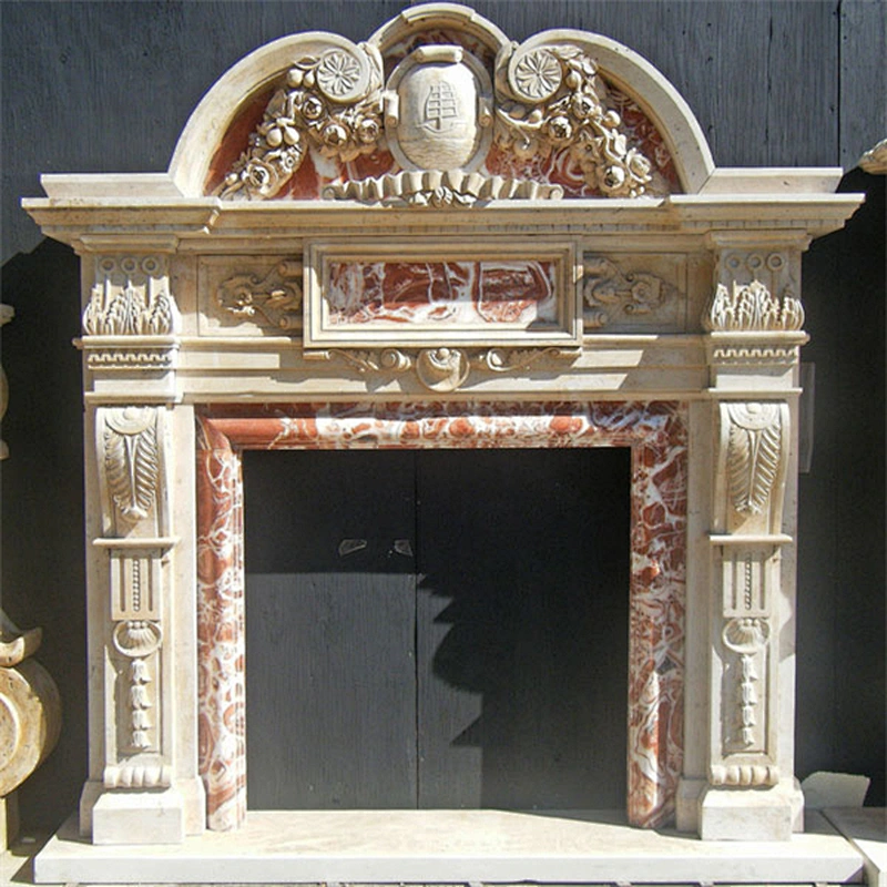 Antique Cantera Stone Fireplace Mantels For Sale/marble firplace shelft