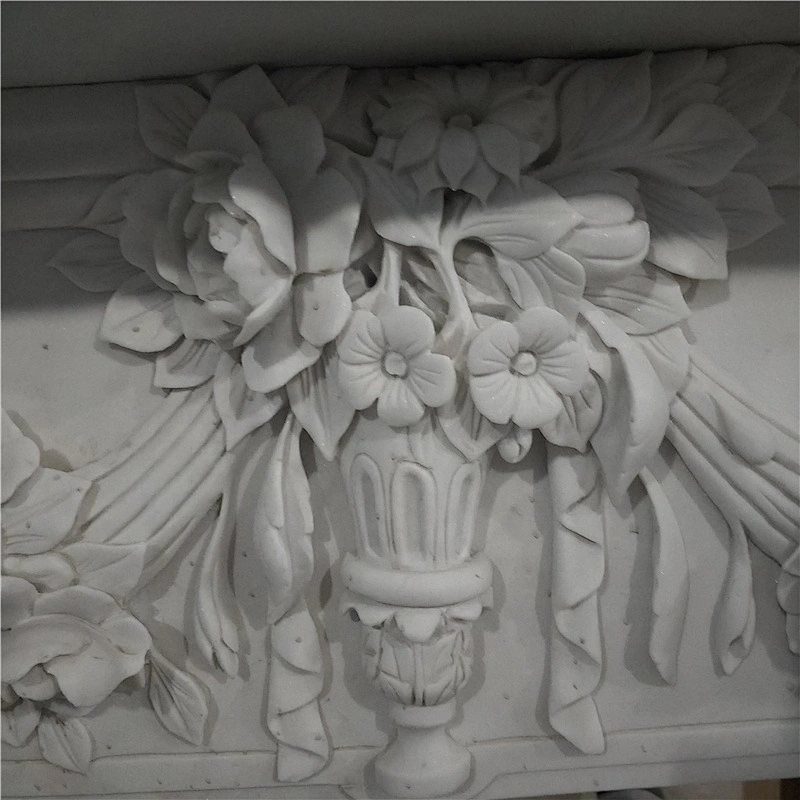 French Style Marble Fireplace For Sales/natural marble mantels