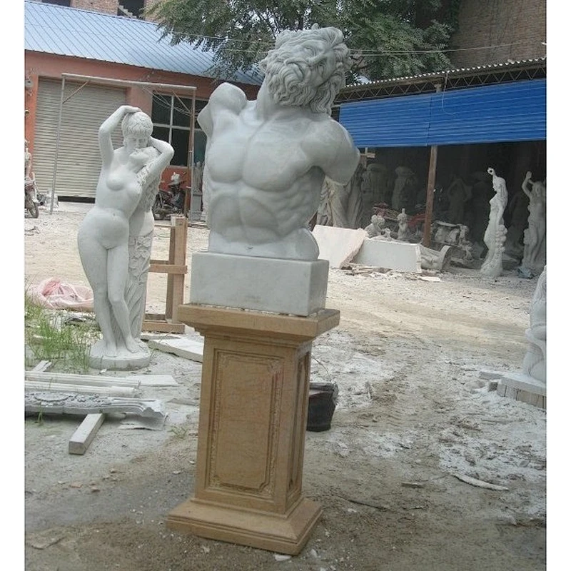 bust marble sculpture/sculpture head/greek head sculpture