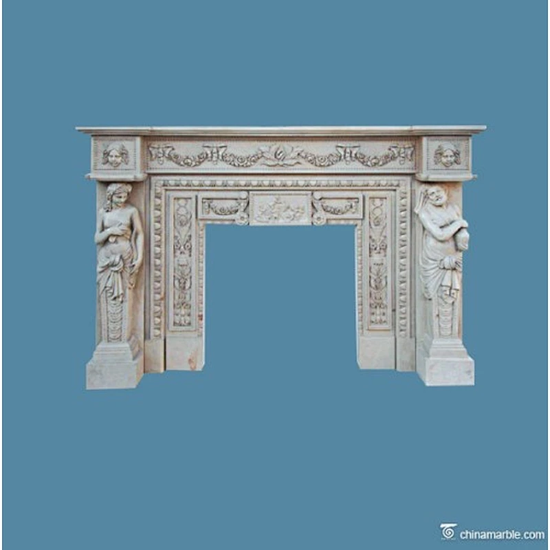 sandstone fireplace mantel/antique marble fireplace mantel