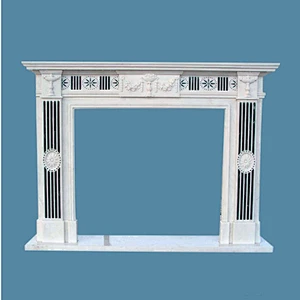 french fireplace mantle/antique fireplace