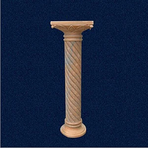 Hollow Roman Decorative Pillar Column In Stone