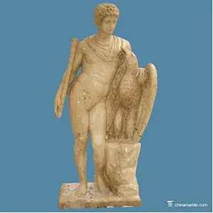 statue of apollo marble statue/polishing marble statue