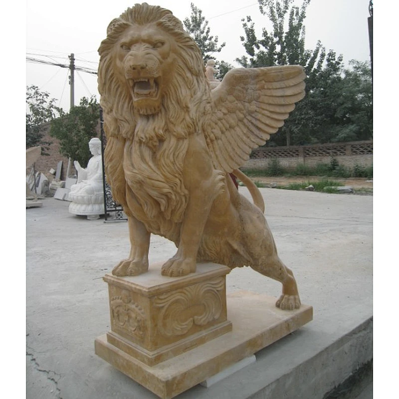 garden decoration lion statue/stone lion statue for sale/sculpture marble lion