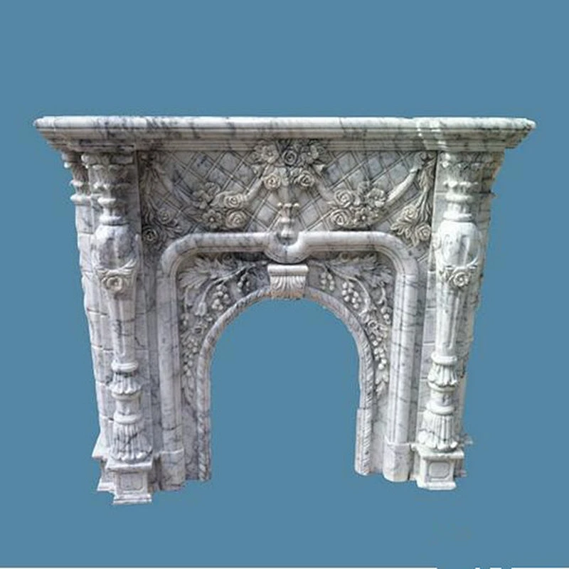 Wholesale Cheap Freestanding Marble Fireplace Mantel