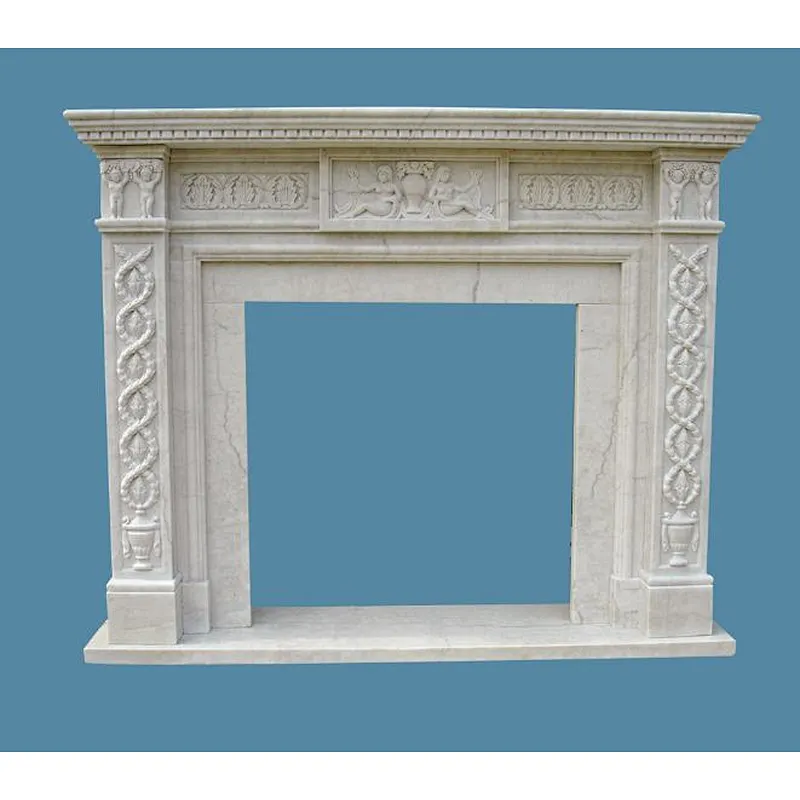 italian fireplace/mantel fireplace/marble slab fireplace surround