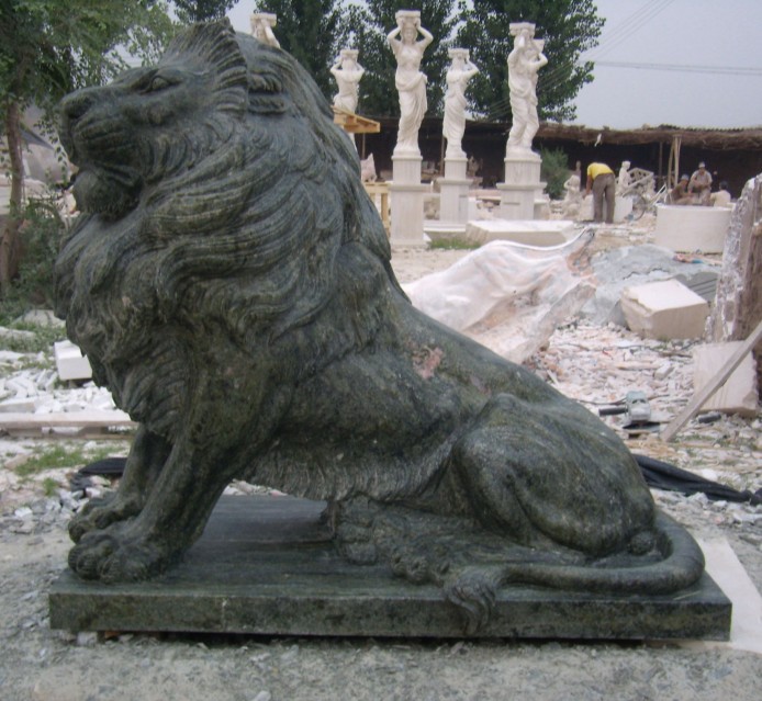 indoor lion statue/granite lion statue/lion sculpture