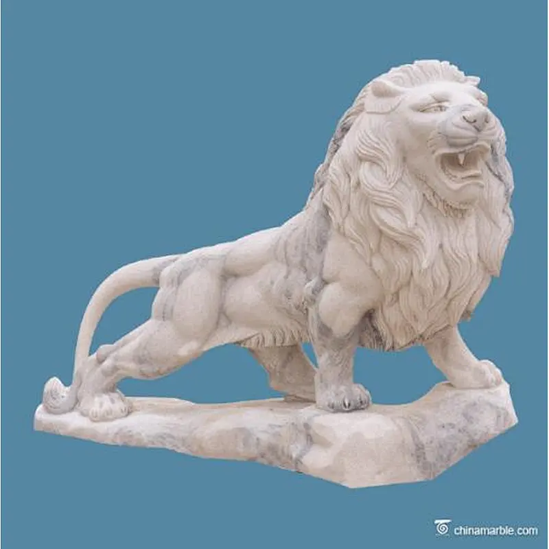stone lion sculpture/ limestone sculpture statue/natural marble statues
