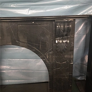 Indoor Large Marble Fireplaces Surround Design/natural marble mantles