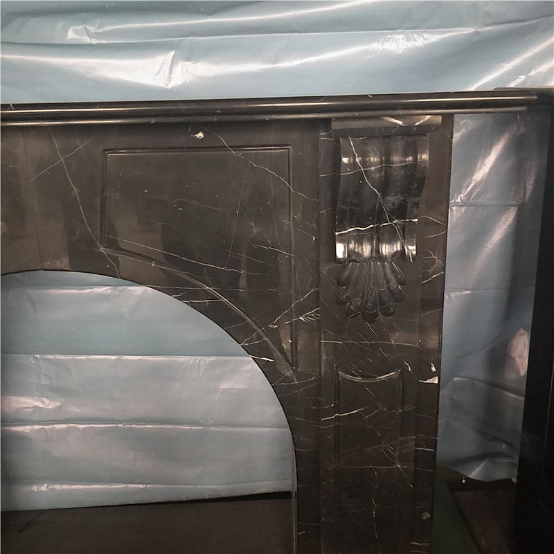 Indoor Large Marble Fireplaces Surround Design/natural marble mantles