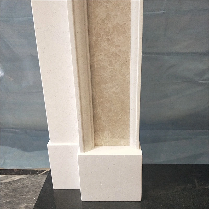Modern Summer Fireplace Mantel Decorating Ideas/wjite marble fireplace