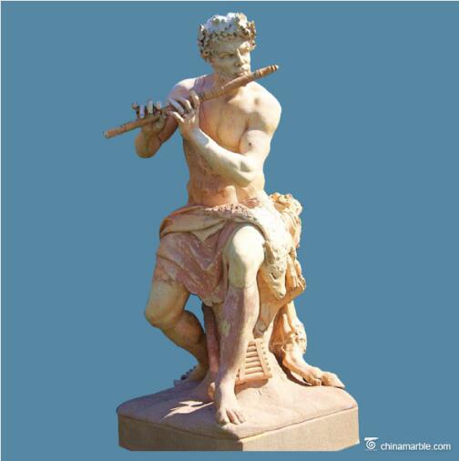 boy playing flute statue for sale/marble figure/stone statues
