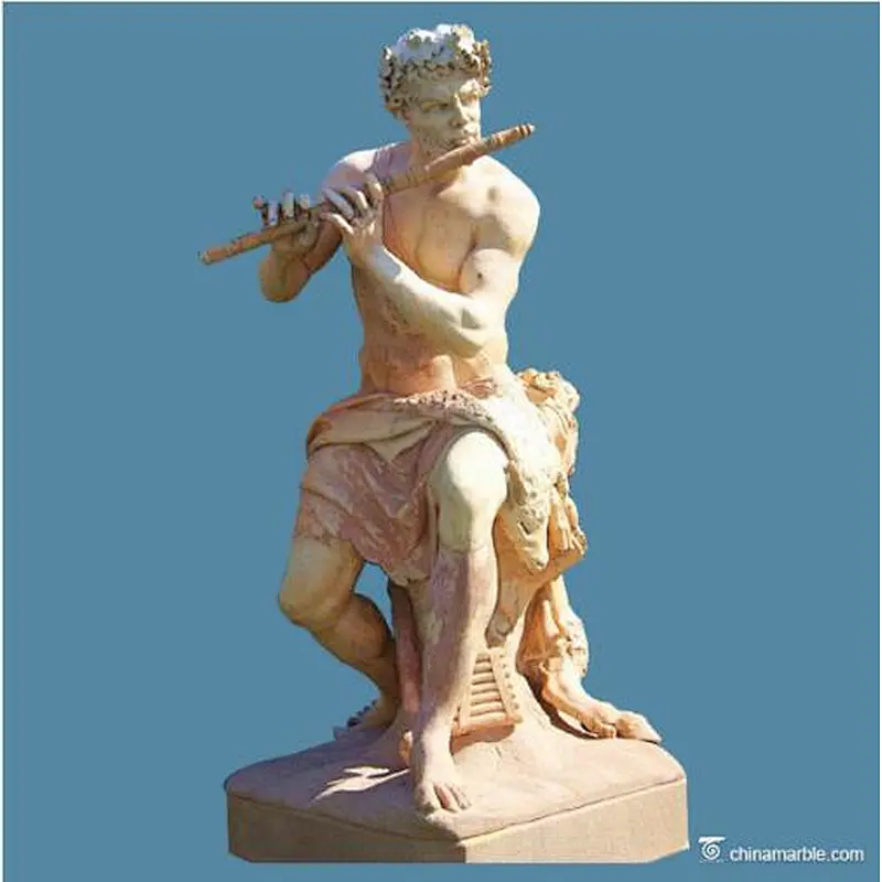 boy playing flute statue for sale/marble figure/stone statues