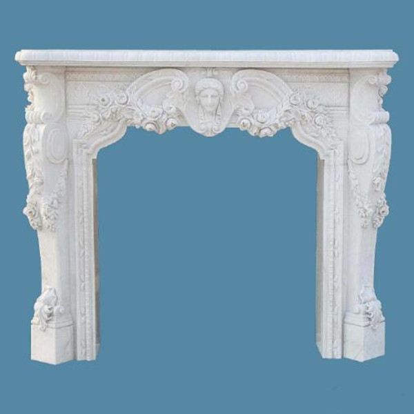 Wholesale Cheap Freestanding Marble Fireplace Mantel