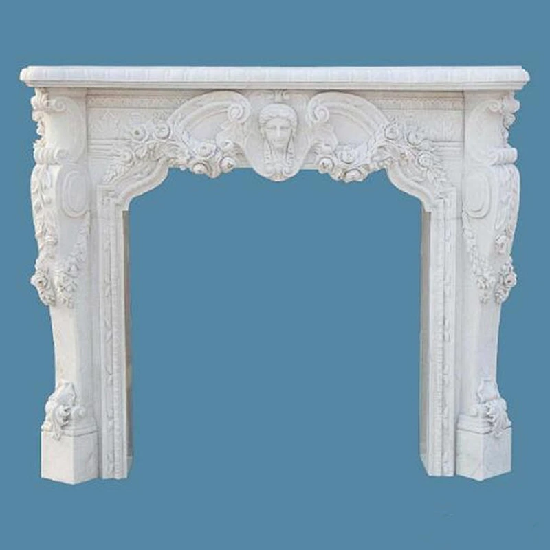 Wholesale Cheap Freestanding Marble Fireplace Mantel