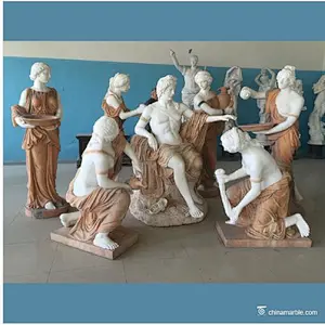 Outdoor Stone Marble Statue Beautiful Nude Roma Naked Woman Sculpture