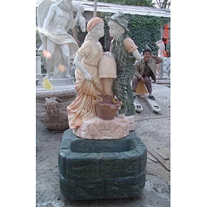 outdoor waterfall fountain/nude girl garden fountain/french garden fountains