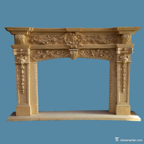 fireplace stand/decorative fireplace frames/french style marble fireplace