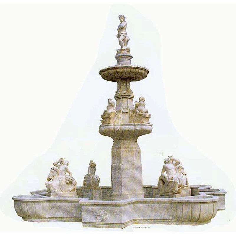 stone water fountain