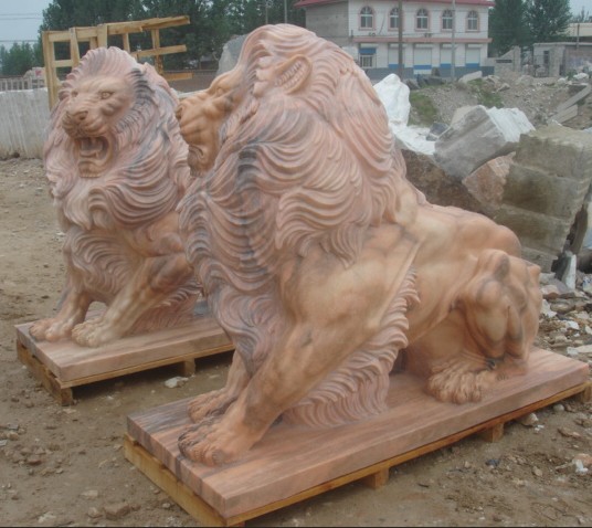 marble lion statues for sale/chinese marble lion statues life size
