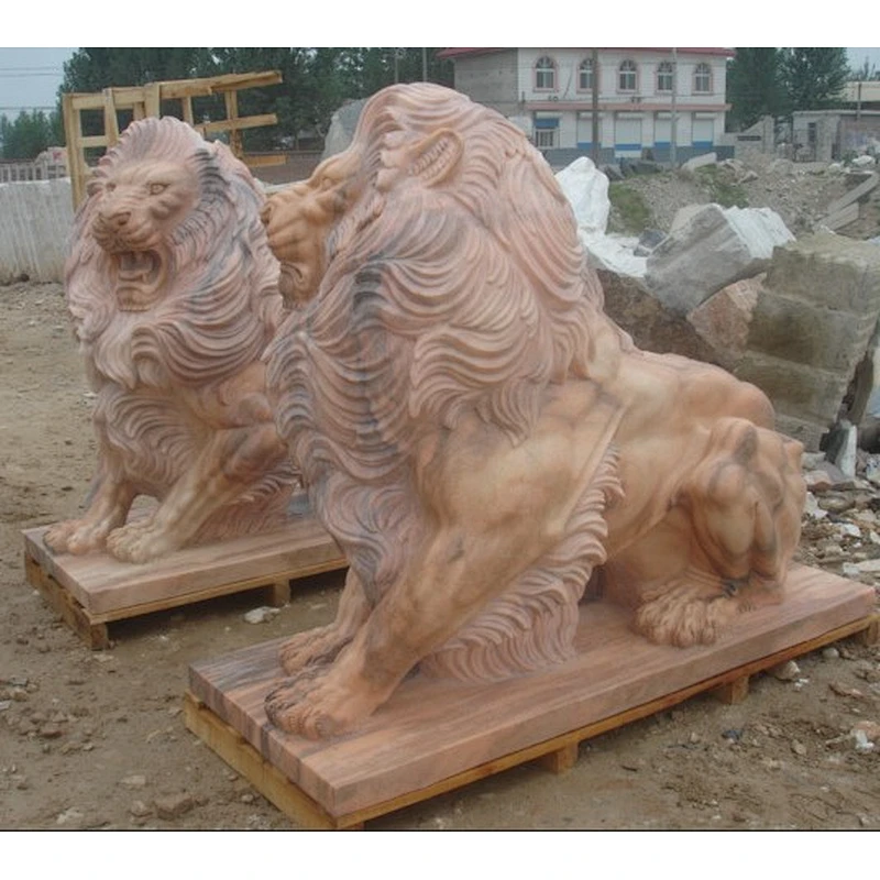 marble lion statues for sale/chinese marble lion statues life size