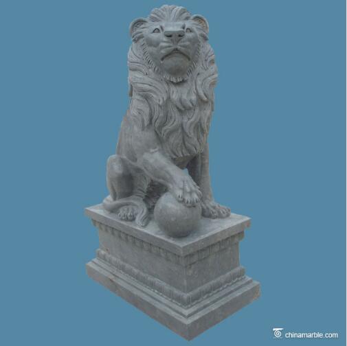 stone lion sculpture/ limestone sculpture statue/natural marble statues