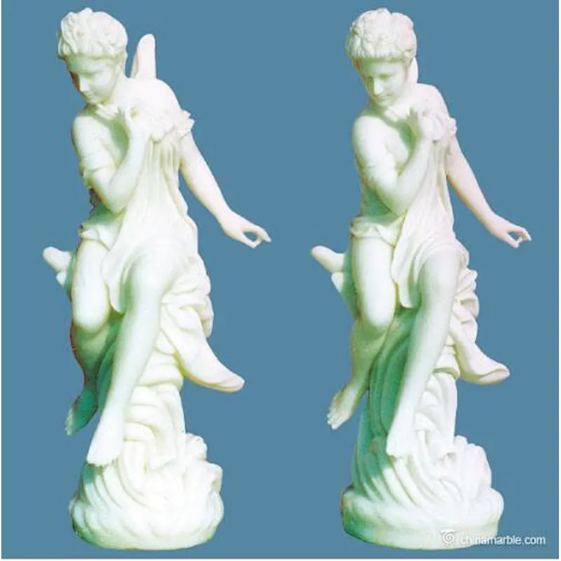 antique statue lamp/lady holding lamp statue/marble women statues