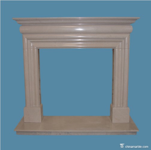 Roma marble fireplace stand/natural marble fireplace mantels