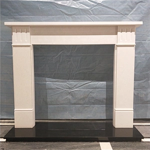 Marble Stone Fireplace Frame/natural marble mantels