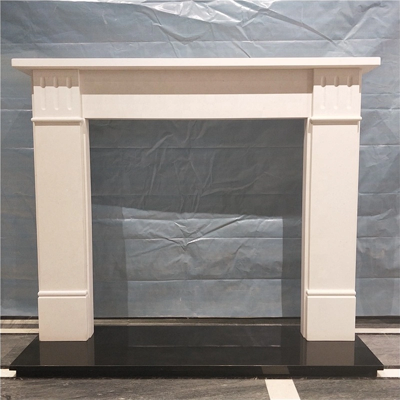 Marble Stone Fireplace Frame/natural marble mantels